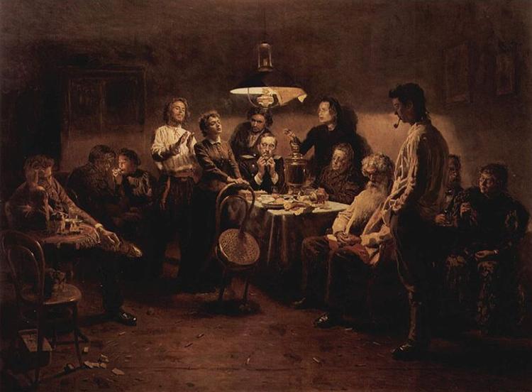 Vladimir Makovsky Evening company